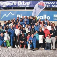 Udeleženci medklubske tekme na Piancavallu