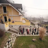 Zarubljena hiša družine Vaskrsić