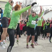 Ogrevanje s haka solinarskim plesom