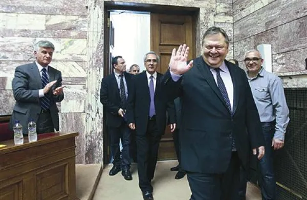 Grški finančni minister Evangelos Venizelos je dobil naslednika  