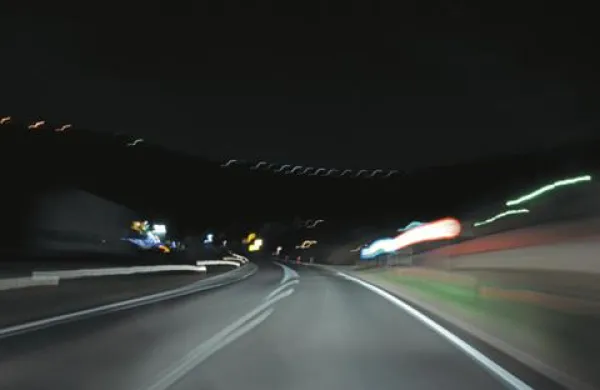 Slovenec si je privoščil dirko po hrvaški avtocesti