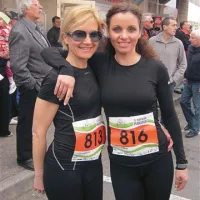 Urška Marolt (813) in Metka Albreht sta odlično opravili s polmaratonsko progo