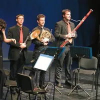 Kvintet Anemos  -  zmagovalna skupina glasbenega tekmovanja Svirel 2012