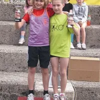 Dečki 2002 in 2001: zmagovalec Klemen Sladič, Jan Berčon