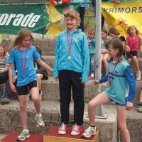 Deklice 2002: Nika Tominc, Pia Gerbec, Barbi Melihen