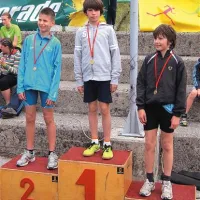 Dečki 1999: Kevin Podreka, Matic Terčon, Gašper Moroz