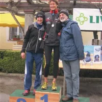 Ž 35-45: Kristina Bele, Valentina Bonanni (tretja Jana Kotar Ilijaš je bila že na poti v Novo Gorico)