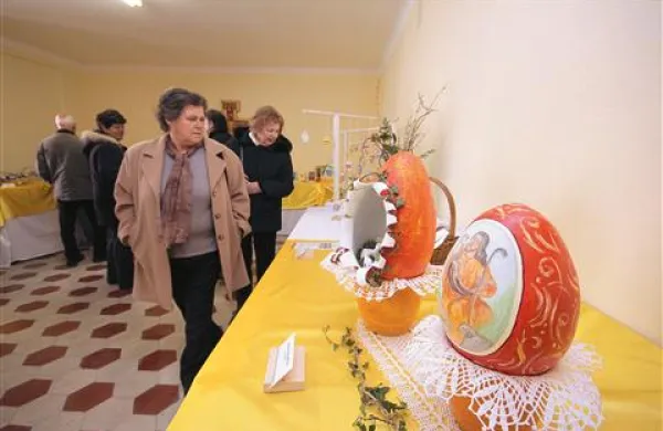 Razstava, kjer na ogled postavljajo raznovrstne pirhe,  bo odprta do 20. aprila