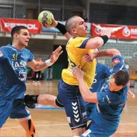 Milorad Krivokapić (levo Izolan Borut Mačkovšek)  se vrača v formo, robustni Srb, ki bo z madžarsko reprezentanco poleti igral na OI v Londonu, je   dosegel šest zadetkov