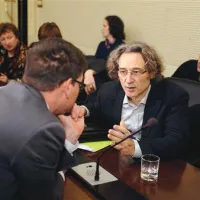  Na včerajšnji seji pogajalske skupine so predstavili tudi nov vladni predlog ukrepov. Vodja koordinacije stavkovnih odborov je Branimir Štrukelj.