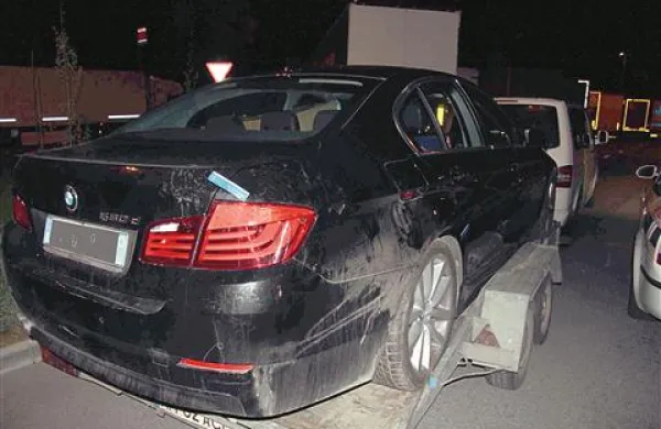 Policisti so za BMW  ugotovili, da je bilo vozilo 24. marca letos ukradeno v Italiji 