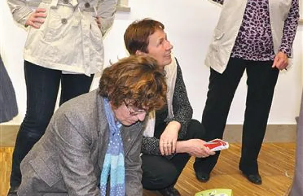 Društvo upokojencev  je pripravilo tudi predavanje o oživljanju in uporabi defibrilatorjev