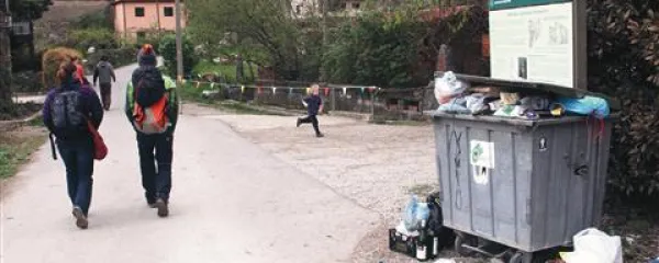 V Ospu je bila kaplja čez rob zloraba pokopališča 