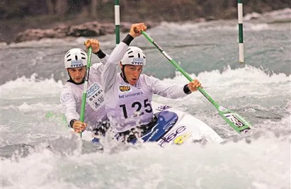 Sašo Taljat in Luka Božič sta za las zgrešila olimpijsko normo