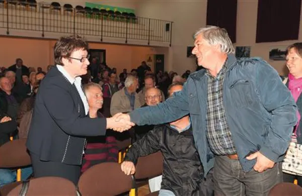 Čestitke novoizvoljeni predsednici Mirjani Klodič 