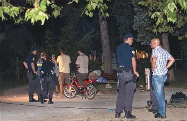 Krvavi napadi iz parka v Novi Gorici so se včeraj preselili v sodno dvorano 
