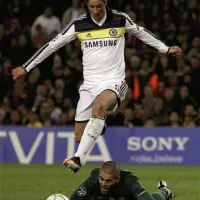 Fernando Torres (Chelsea) je zadel tik pred koncem srečanja in razblinil vse upe Barcelone. Foto: Reuters 