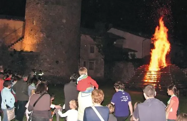 Posebej veličasten je bil kres  v Ajdovščini
