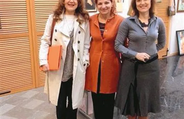 Olga Butinar Čeh, podpredsednica SLS Olga Franca in Vesna Starman
