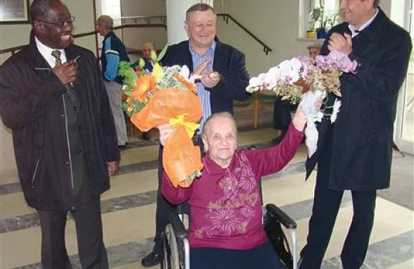 Voščila sta ji tudi   piranski in izolski župan    