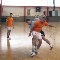 Članska tekma je bila borbena, vendar v znamenju ferpleja. V ospredju Blaž Peljhan.