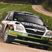 Aleks Humar je s Škodo Fabio S 2000