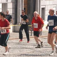 Za ekipo Levpa-Kobarid (921) so tekli  Davorina Šuligoj, Vojko Hobič in Zdravko Likar 