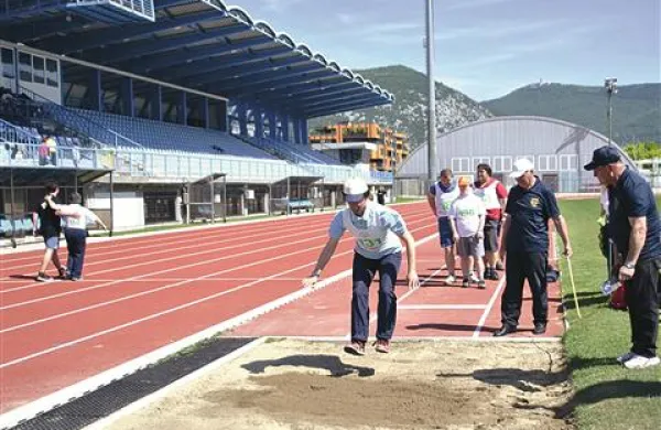V novogoriškem športnem parku so včeraj organizirali Specialno olimpijado Slovenije za Primorsko-notranjsko regijo