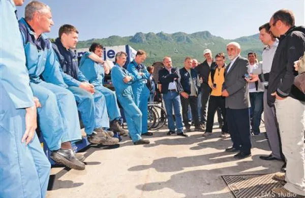 Zaposleni v Primorju so danes stavkali že četrti dan