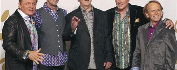 Beach Boys danes (z leve): Bruce Johnston, David Marks, Brian Wilson, Mike Love in Al Jardine 