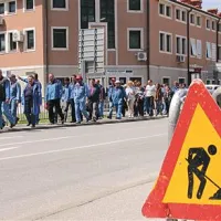 Delavci so se sprehodili skozi Ajdovščino