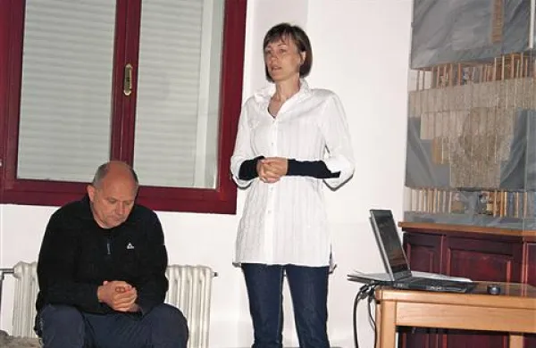 Rafael Bizjak in Tatjana Benčina sta prepričana, da ima učno središče Krekovše lepo prihodnost