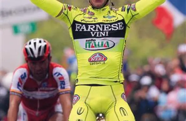 Matteo Rabotini je presenetljivi zmagovalec včerajšnje, 15. etape na Giru 