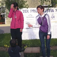 25-34: Maruša Brenčič Nagode, Saša Lampe, manjka zmagovalka Irma Pivk