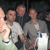 Biser iz Hitove šole Tim Matavž (desno) se je izkazal tudi kot  dober gostitelj novogoriških veteranov