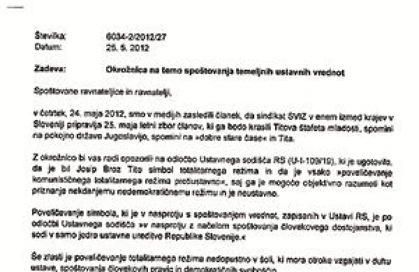 Okrožnica vrtcem in šolam
