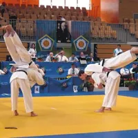 Zmagovalci judo predstave, ki jo izvajajo skupine tekmovalcev ob glasbeni spremljavi, so bili Belgijci