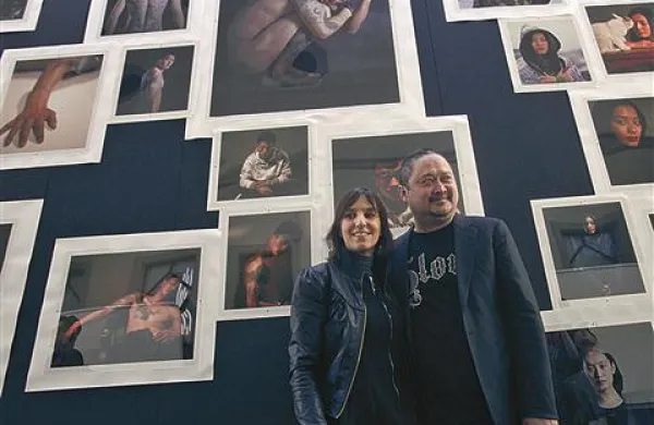  Sabrina Baracetti z Yuanom Zhangom, enim izmed letošnjih gostov  Festivala filmov Daljnega vzhoda