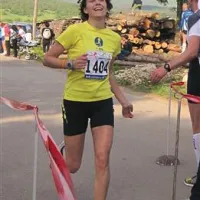 Jana Kotar Ilijaš na cilju