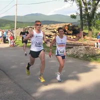 Kristina Bele prihaja v cilj 