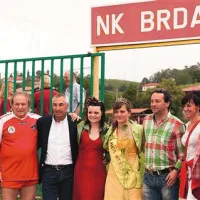 Med gosti v Vipolžah sta bila tudi Edy Reja (tretji z leve) in Slaviša Stojanović (četrti z desne)
