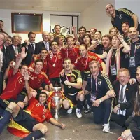 Špansko slavje na evropskem prvenstvu leta 2008