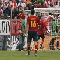 V 61. minuti je za Italijo zadel Antonio di Natale