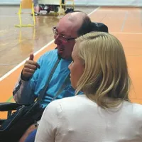 Boccia se je predstavila v družbi znanih obrazov
