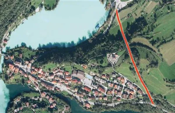 Mostarji so prepričani, da bi jih težav s prometom odrešila šele obvoznica oziroma predor (označeno rdeče) 