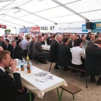 Udeležba na 17. srečanju gospodarstvenikov Primorske na Mostu na Soči je bila že  tradicionalno številčna