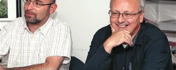 Blaž Zgaga in Matej Šurc 