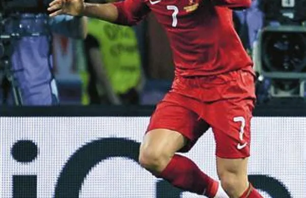 Junak včerajšnje tekme Cristiano Ronaldo