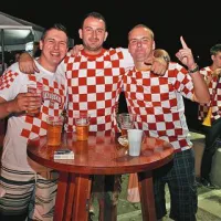 Petar, Alan in Branimir so po tekmi “strokovno” analizirali sojenje nemškega sodnika
