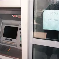 Bankomat v Štanjelu včeraj ni delal